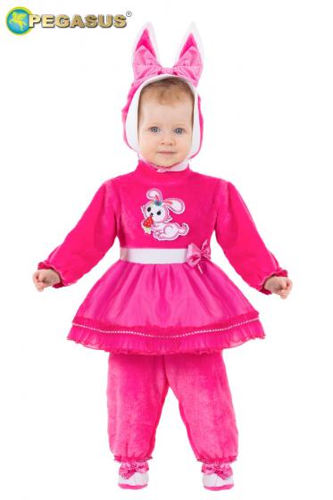 Costume Di Carnevale Peluche Da Coniglietta Neonata