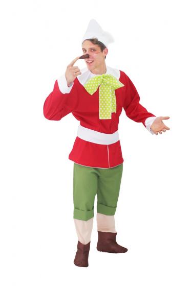 Costume Di Carnevale Adulto Da Pinocchio