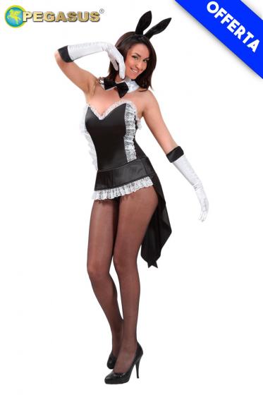 Costume Di Carnevale  Da Coniglietta Nera 