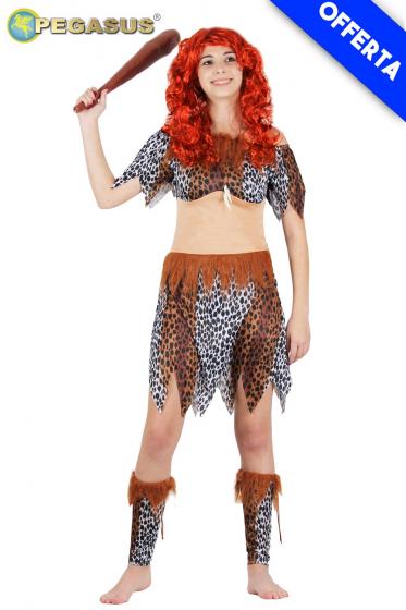 Costume Di Carnevale Adulto Da Primitiva