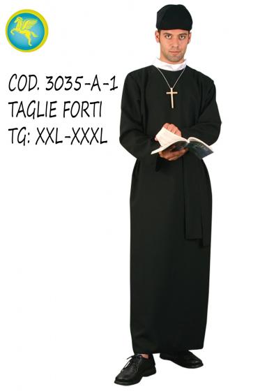 Costume Di Carnevale Adulto Taglie Forti Da Prete 