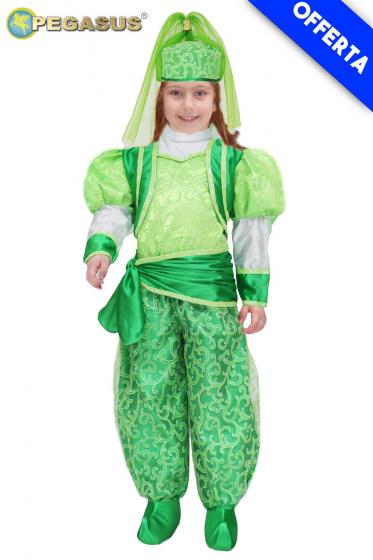 Costume Di Carnevale Baby Da Odalisca Verde Di Pegasus