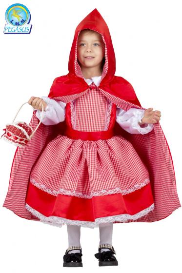Costume Di Carnevale Baby Da Cappuccetto Rosso Delle Fiabe