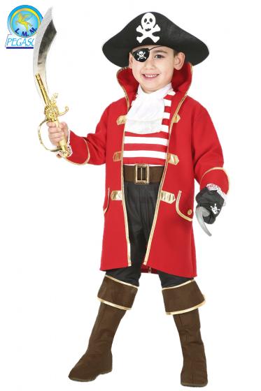 Costume Di Carnevale Baby Da Capitano Uncino Baby