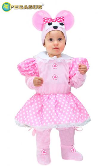 Costume Di Carnevale Baby Da Topoletta Super Star