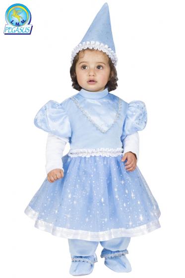 Costume Di Carnevale Neonato/a Da Fata Turchina Neonato