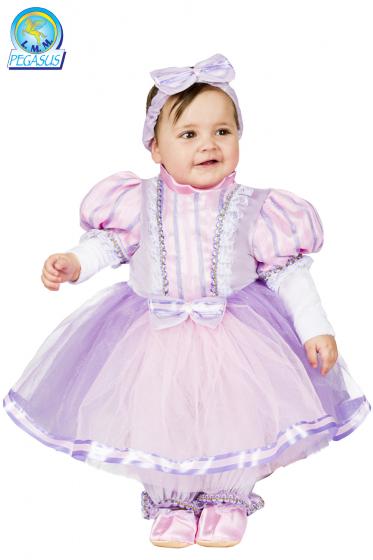 Costume Di Carnevale Neonato Da Piccola Principessa Raperonzolo Neonato