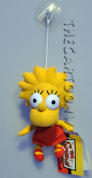 PELUCHE con Ventosa DISNEY SIMPSONS - Lisa - 18 cm