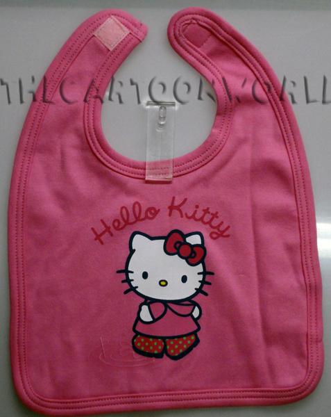 Bavaglio Bavetta Grande Disney - SANRIO - HELLO KITTY - fuxsia