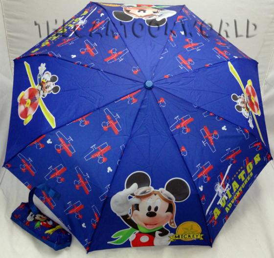 OMBRELLO Richiudibile DISNEY TOPOLINO e PAPERINO - BLU