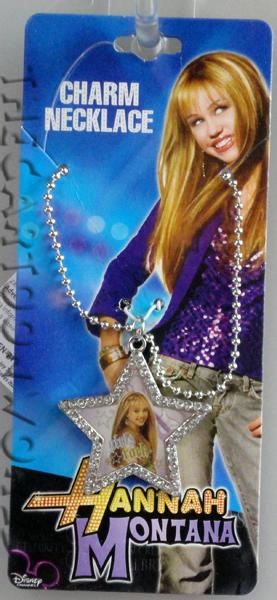 COLLANA con Charm Disney HANNAH MONTANA