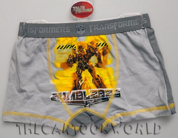 PARIGAMBA BOXER SLIP Mutandine DISNEY - TRANSFORMERS - 4-5 Anni a