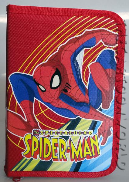 ASTUCCIO SCUOLA 12 pezzi - DISNEY SPIDERMAN rosso