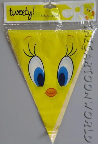 ADDOBBI Compleanno Festa FESTONE Disney LOONEY TUNES - TITTY