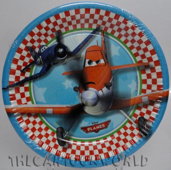 ADDOBBI Compleanno Festa Piatti DISNEY PLANES - 23 cm