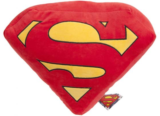 CUSCINO IN PELUCHE SUPERMAN - 45 x 34 cm