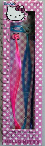 Set Exstention capelli - 2 pinzette e 1 Fermacapelli - Disney SANRIO HELLO KITTY