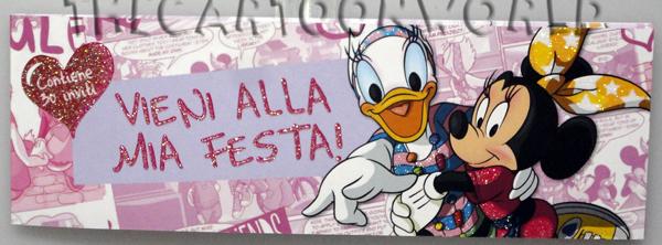 ADDOBBI Compleanno Festa BLOCCHETTO DA 30 Inviti - DISNEY MINNIE e DAISY a