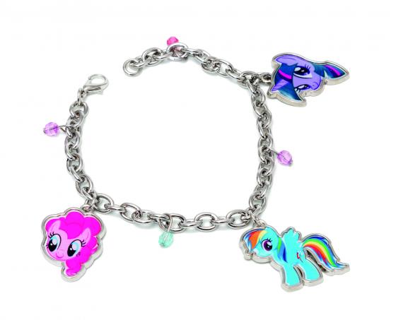 BRACCIALE Con PENDENTI CHARM - MY LITTLE PONY