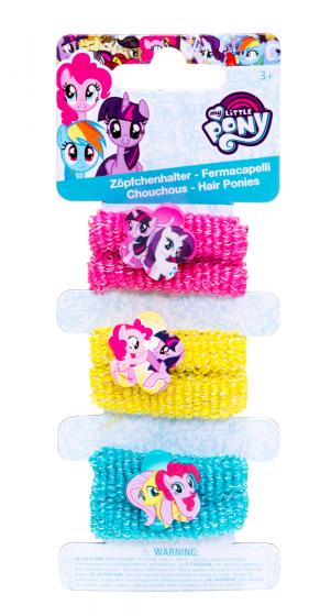 FERMACAPELLI FERMATRECCINE ELASTICI 4 pezzi - MY LITTLE PONY