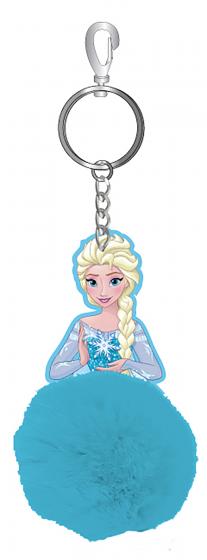 PORTACHIAVE PELUCHE con personaggio in Vinile DISNEY FROZEN - ELSA