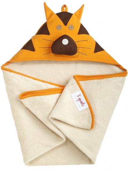 ASCIUGAMANO Accappatoio a Triangolo Con cappuccio TIGRE