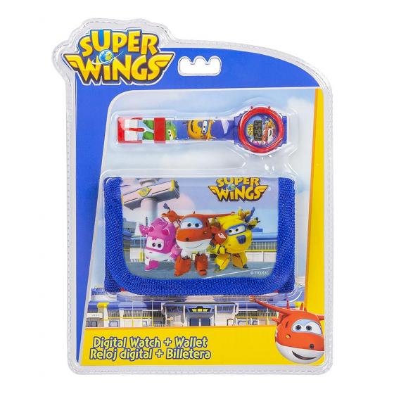 FANTASTICO SET OROLOGIO DA POLSO e PORTAFOGLIO - SUPER WINGS
