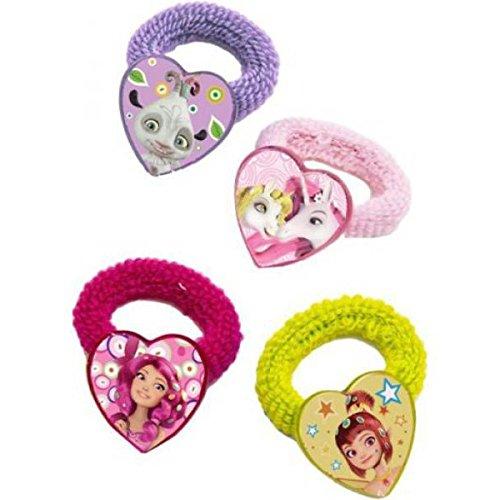 FERMACAPELLI FERMATRECCINE ELASTICI 4 pezzi DISNEY MIA and ME