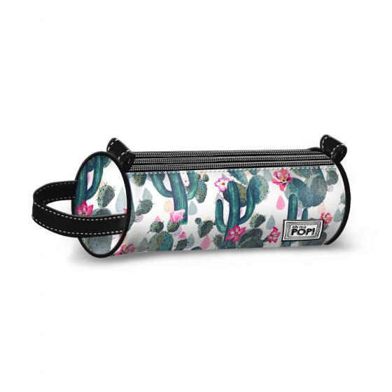 ASTUCCIO Cilindrico Borsello SCUOLA - OH MY POP - CACTUS
