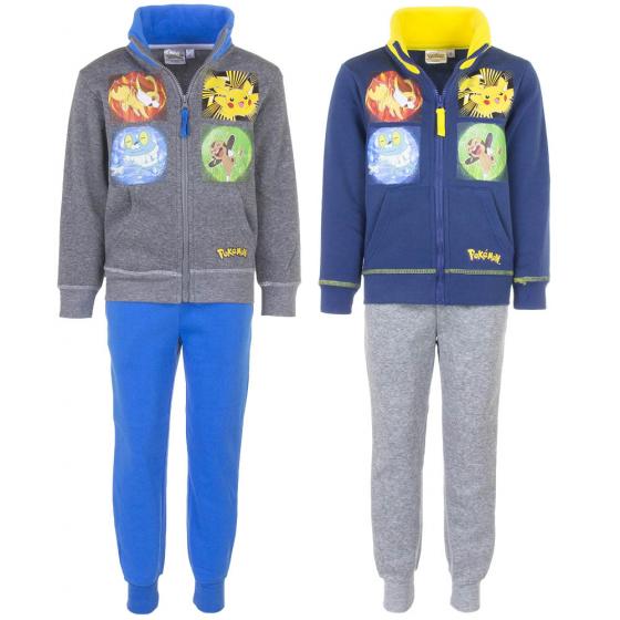 TUTA da GINNASTICA due PEZZI - POKEMON  4 5 6 8 10 12 anni