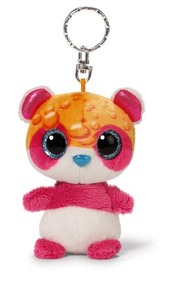PORTACHIAVE PELUCHE NICI NICIDOOS - Panda gingsgungs - 9 cm