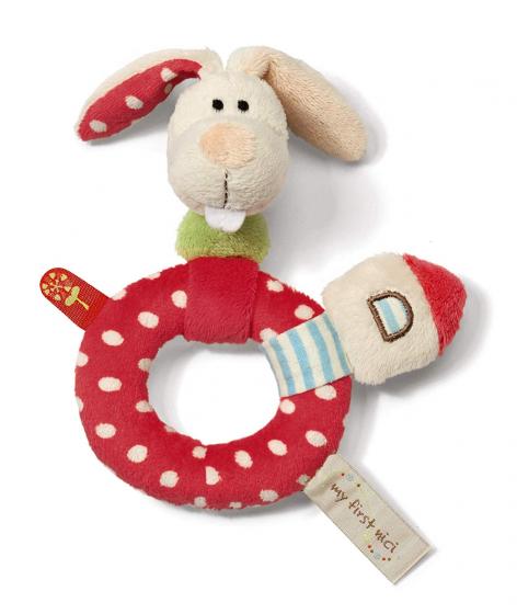 PELUCHE SONAGLINO My First  NICI - CONIGLIETTO