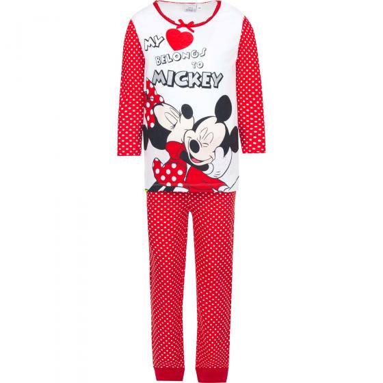 PIGIAMA in COTONE due Pezzi DISNEY MINNIE e TOPOLINO -3 4 6 8 anni