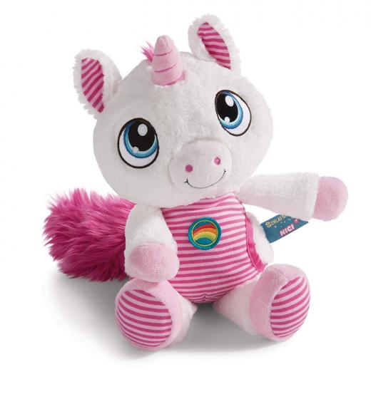 PELUCHE NICI - UNICORNO con Pigiamino - 22 cm