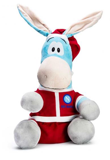 Peluche Mascotte Natale - SSC NAPOLI - Ufficiale ed Originale - 50 cm