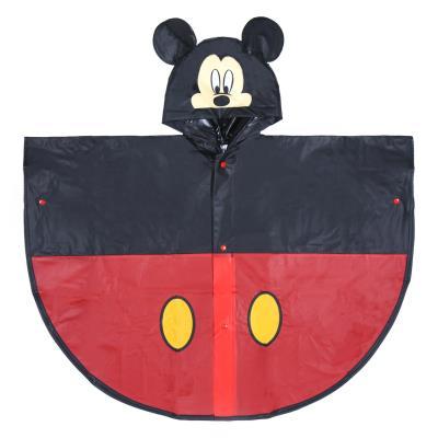MANTELLA IMPERMEABILE PONCHO PIOGGIA DISNEY MICKEY TOPOLINO - 5/6 ANNI