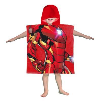 PONCHO ACCAPPATOIO TELO MARE - MARVEL AVENGERS IRON MAN