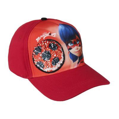 CAPPELLO con Visiera - BERRETTO con Pajets MIRACULOUS LADYBUG