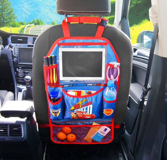 Portaoggetti multitasche per auto e Passegino - DISNEY CARS