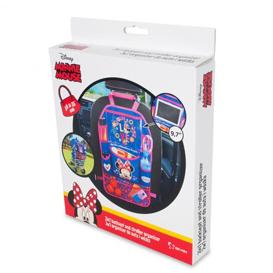 Portaoggetti multitasche per auto e Passegino - DISNEY MINNIE