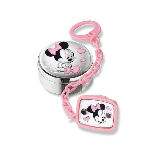 Box Scatola Porta Dentini piu' Spilla portaciuccio DISNEY - MINNIE