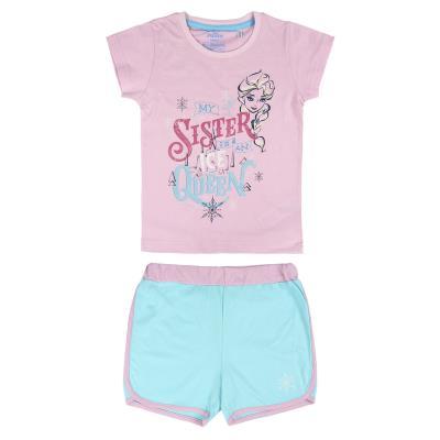 PIGIAMA Corto due pezzi - DISNEY FROZEN ELSA - 3 4 5 6 7 anni