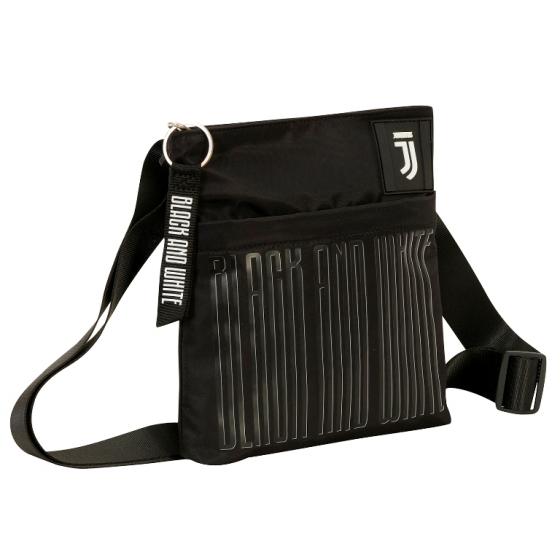 Tracolla Shoulder Bag JUVENTUS Black and white - Ufficiale ed Originale