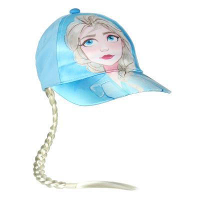 CAPPELLO con Visiera - BERRETTO con TRECCIA DISNEY FROZEN DUE - ELSA