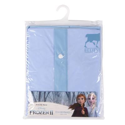 MANTELLA IMPERMEABILE PONCHO PIOGGIA - DISNEY FROZEN DUE 3/4 anni