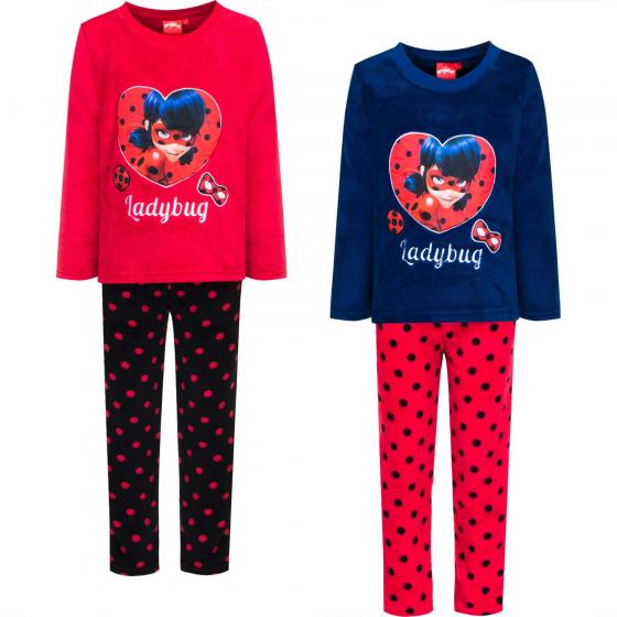 PIGIAMA in Flanella 2 Pezzi - LADY BUG - 4, 5, 6, 8 anni