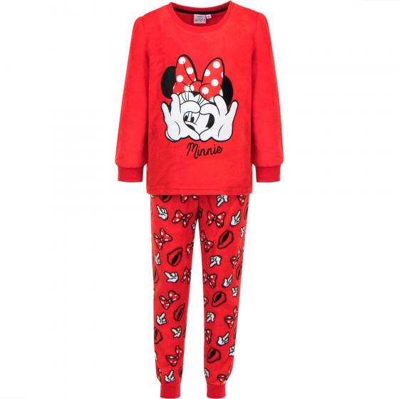 PIGIAMA in Flanella 2 Pezzi - DISNEY MINNIE - 3, 4, 6, 8 anni