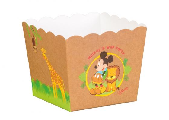 10 Scatole Vaso porta Confetti Caramelle DISNEY TOPOLINO SAVANA
