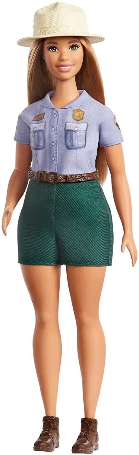 Barbie Bambola Park Ranger Bionda Curvy Giocattolo da 30.5 cm