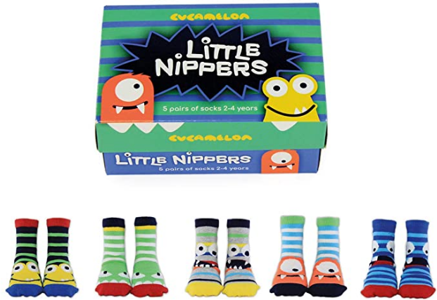 CALZINI Calze BIMBO - NIPPERS  -tg. 2 / 4 Anni